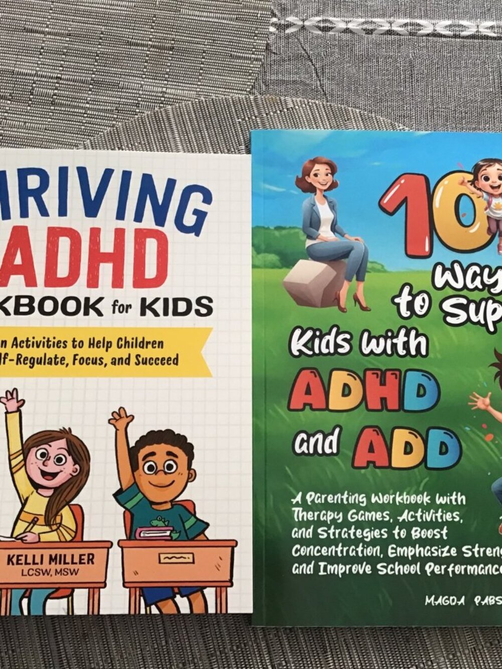 Lot of 2 New Books for Parent & Kids w/ADHD